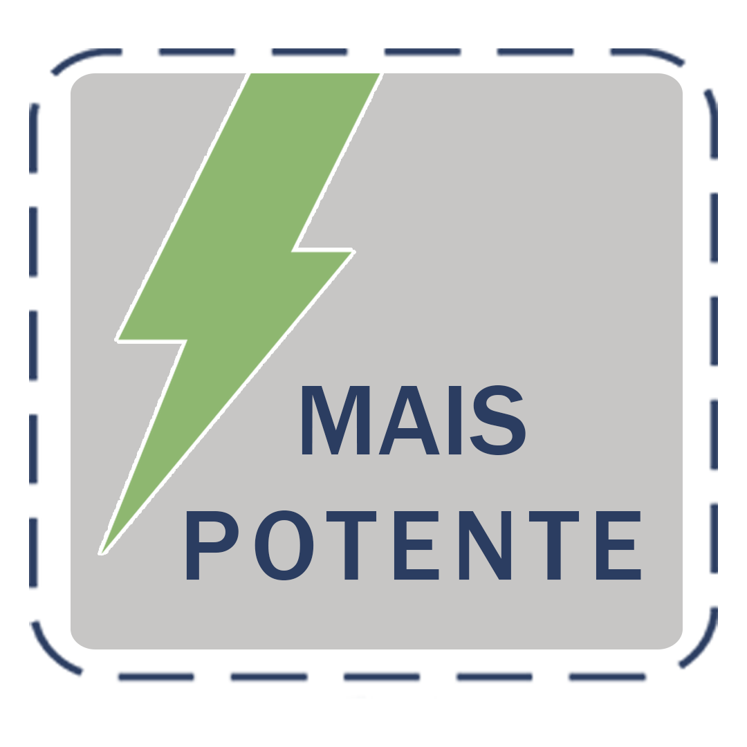 a mais de potencia